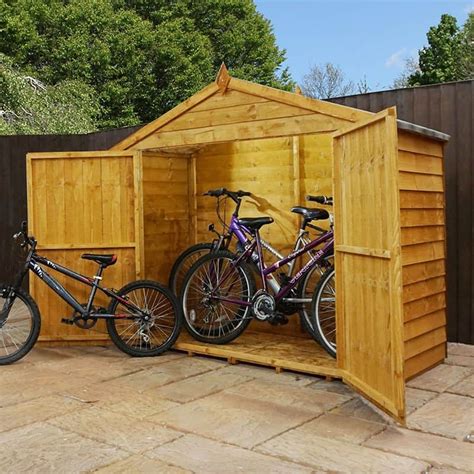 Plus, to make things even better, delivery is absolutely free for most postcodes in England and Wales! There’s nothing better than getting a cheap shed with delivery at absolutely no charge. To learn more, and find out if you’re eligible for free delivery, visit our delivery page. Our bike storage sheds provide you with a safe, secure ...